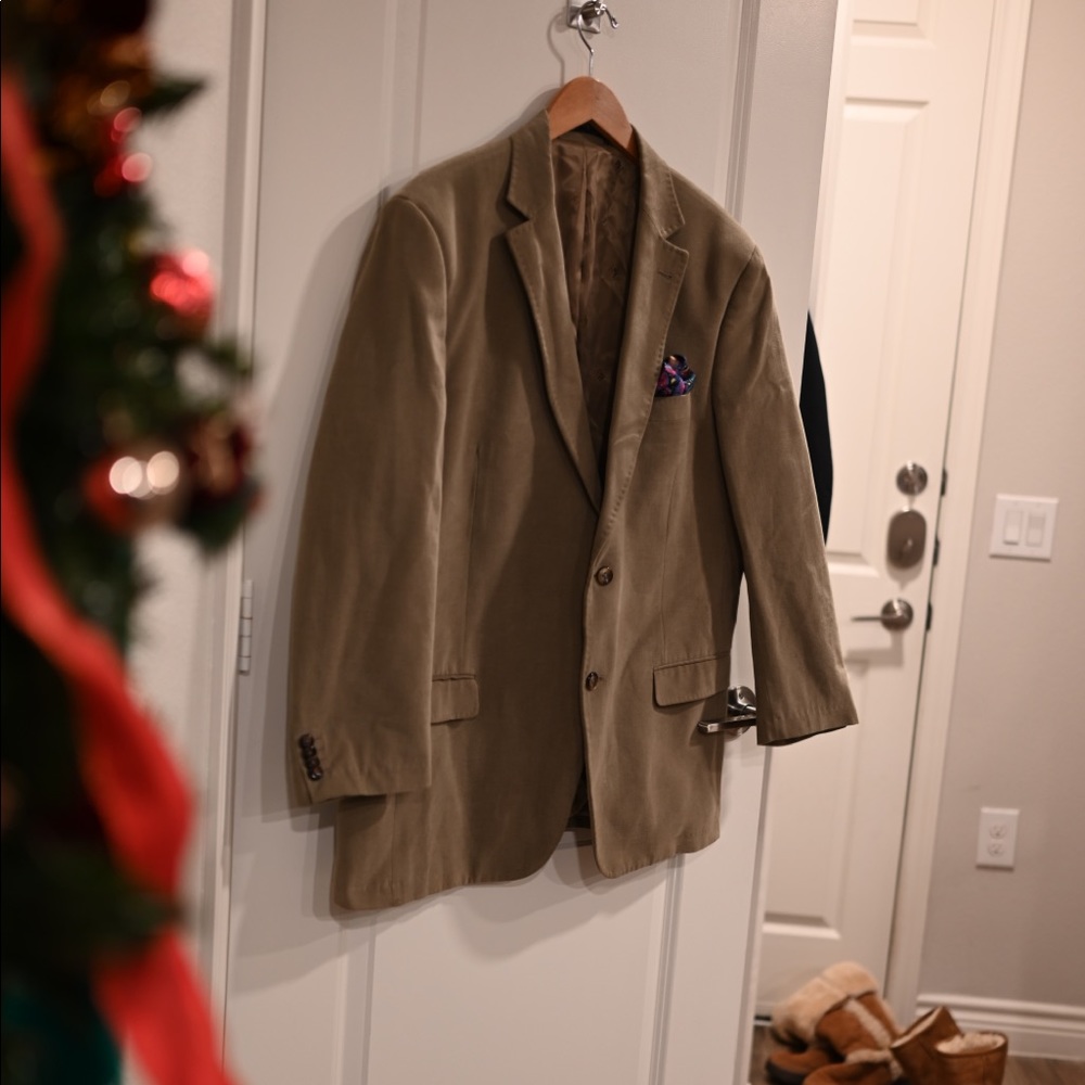Pedro Del Hierro SZ 42R Two Button Blazer Like New Condition